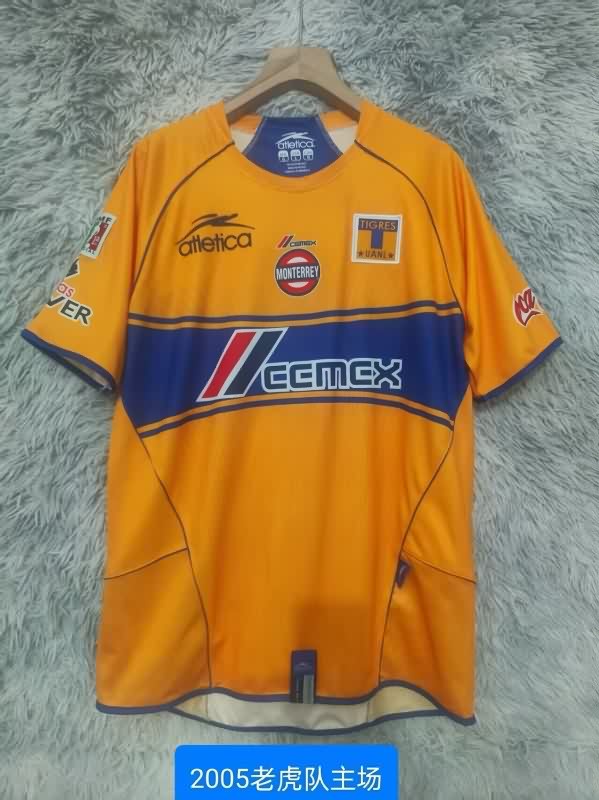 Thailand Quality(AAA) 2005/06 Tigres UANL Home Retro Soccer Jersey Thailand Quality(AAA) 2005/06 Tigres UANL Home Retro Soccer Jersey