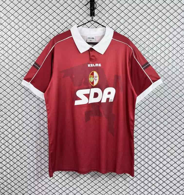 Thailand Quality(AAA) 1998/99 Torino Home Soccer Jersey Thailand Quality(AAA) 1998/99 Torino Home Soccer Jersey