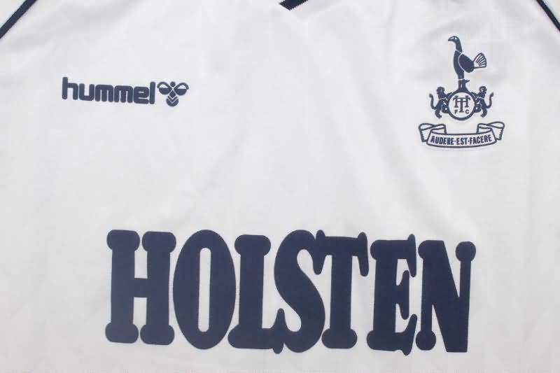 Thailand Quality(AAA) 1987/89 Tottenham Hotspur Home Retro Soccer Jersey