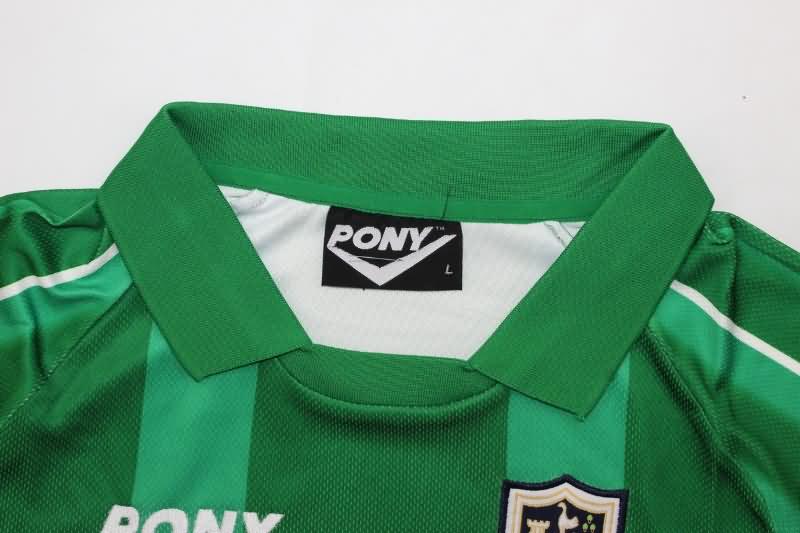 Thailand Quality(AAA) 1997/99 Tottenham Hotspur Goalkeeper Green Long Sleeve Retro Soccer Jersey