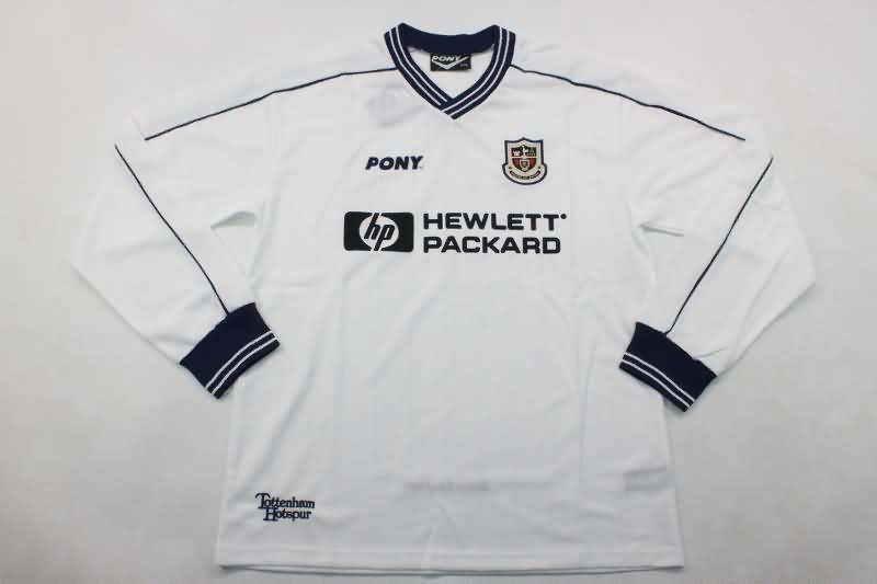 Thailand Quality(AAA) 1997/99 Tottenham Hotspur Home Long Sleeve Retro Soccer Jersey