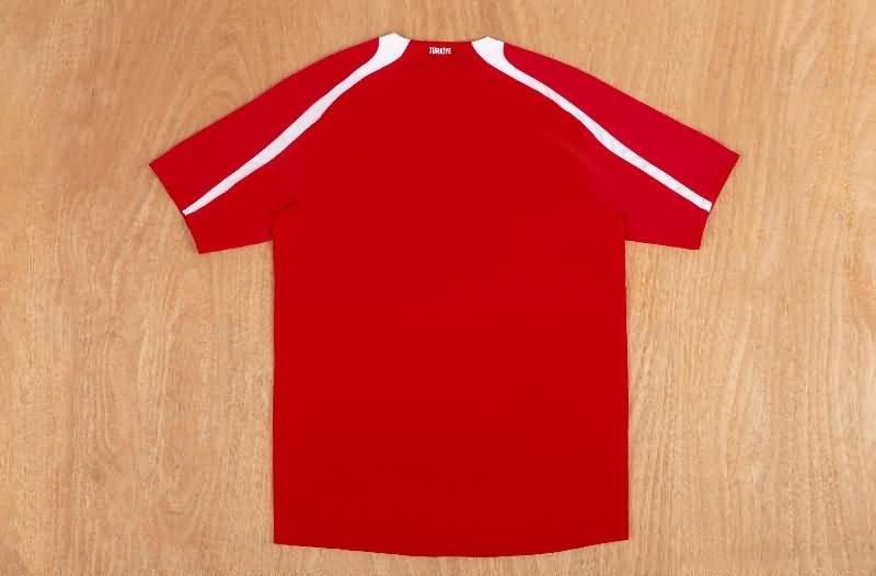 Thailand Quality(AAA) 2008 Turkey Home Retro Soccer Jersey