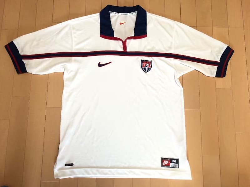 Thailand Quality(AAA) 1998 USA Home Retro Soccer Jersey Thailand Quality(AAA) 1998 USA Home Retro Soccer Jersey