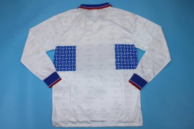 Thailand Quality(AAA) 1996 Universidad Catolica Home Long Slevee Retro Soccer Jersey