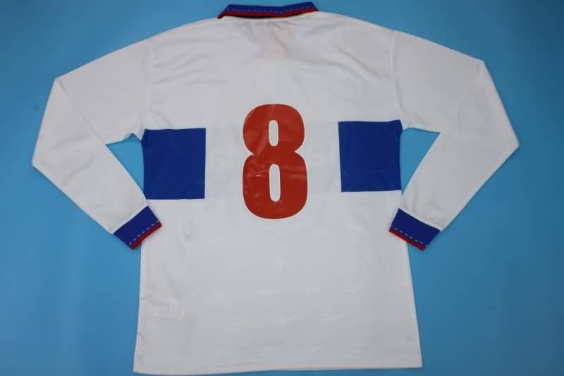 Thailand Quality(AAA) 1998/99 Universidad Catolica Home Long Slevee Retro Soccer Jersey