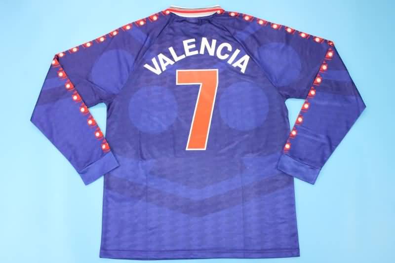 Thailand Quality(AAA) 1996 Universidad Chile Home Long Sleeve Retro Soccer Jersey