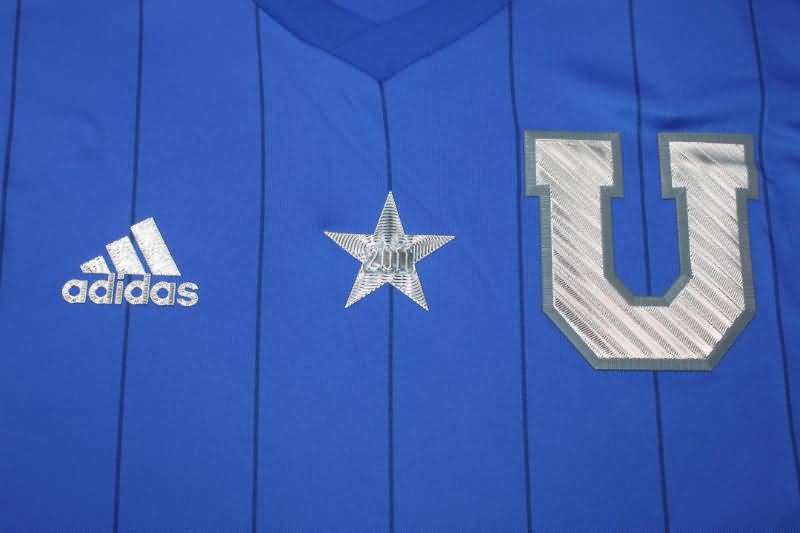 Thailand Quality(AAA) 2011 Universidad Chile Special Long Sleeve Retro Soccer Jersey