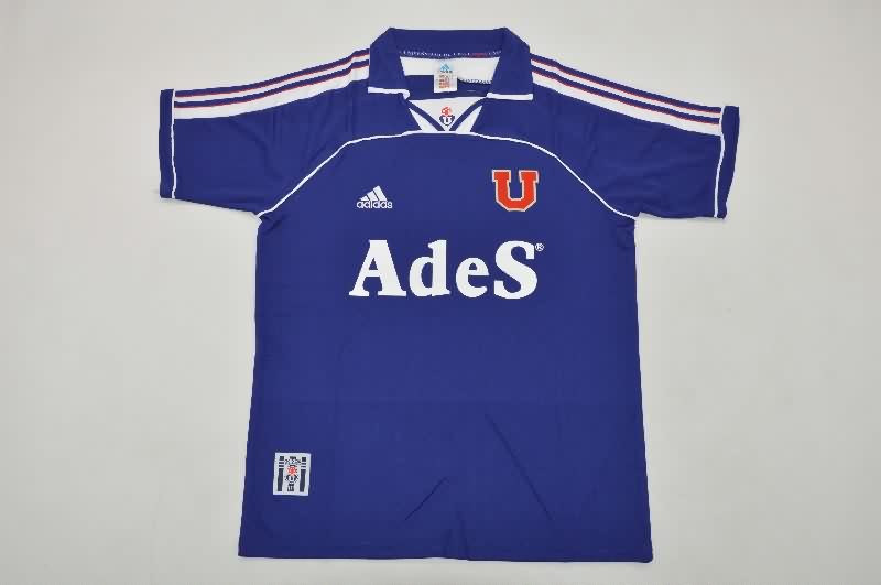 Thailand Quality(AAA) 1999/00 Universidad Chile Home Retro Soccer Jersey Thailand Quality(AAA) 1999/00 Universidad Chile Home Retro Soccer Jersey
