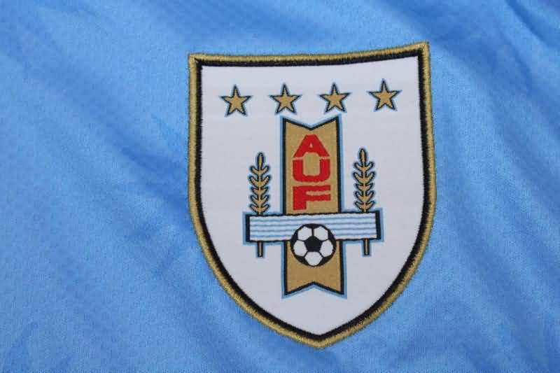 Thailand Quality(AAA) 2010/11 Uruguay Home Retro Soccer Jersey