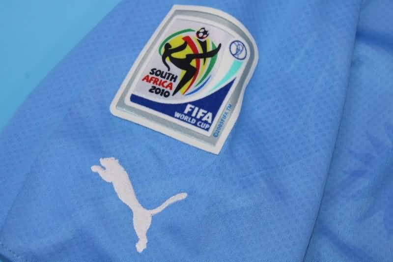 Thailand Quality(AAA) 2010/11 Uruguay Home Retro Soccer Jersey