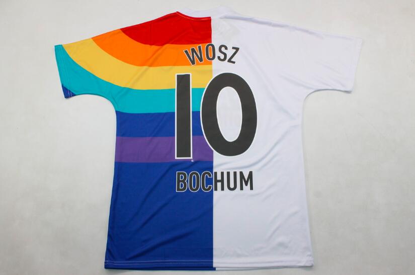 Thailand Quality(AAA) 1997/99 VFL Bochum Home Retro Soccer Jersey