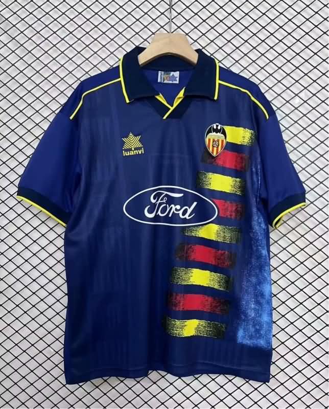 Thailand Quality(AAA) 1996/97 Valencia Away Retro Soccer Jersey