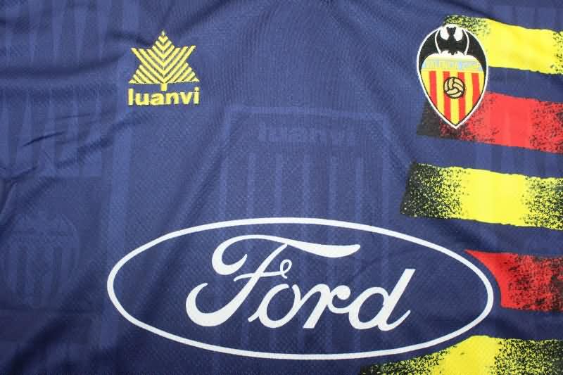 Thailand Quality(AAA) 1996/97 Valencia Away Retro Soccer Jersey