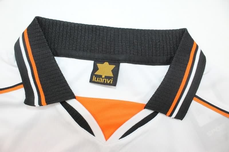 Thailand Quality(AAA) 1999/00 Valencia Home Retro Soccer Jersey