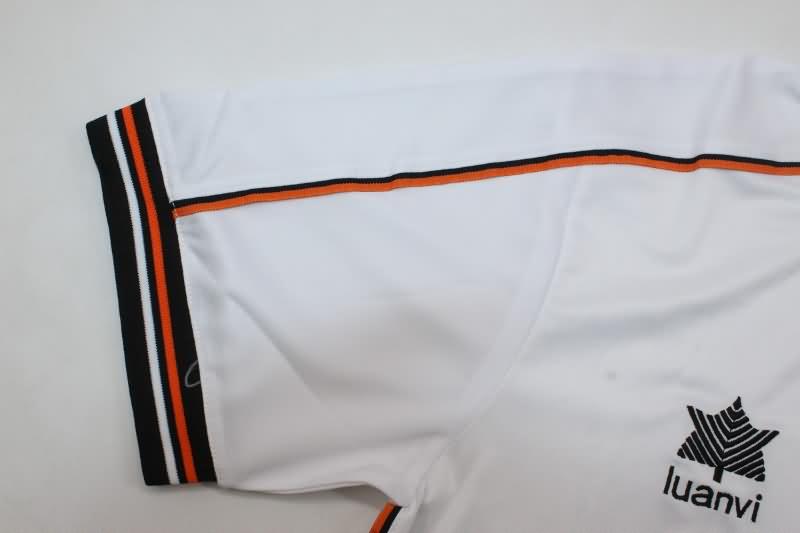 Thailand Quality(AAA) 1999/00 Valencia Home Retro Soccer Jersey