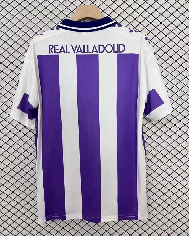 Thailand Quality(AAA) 1995/96 Valladolid Home Retro Soccer Jersey