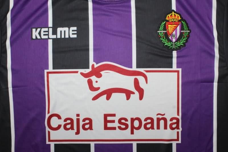 Thailand Quality(AAA) 1999/00 Valladolid Away Retro Soccer Jersey