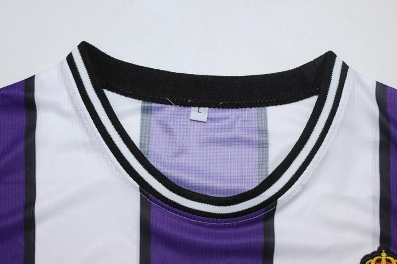 Thailand Quality(AAA) 1999/00 Valladolid Home Retro Soccer Jersey