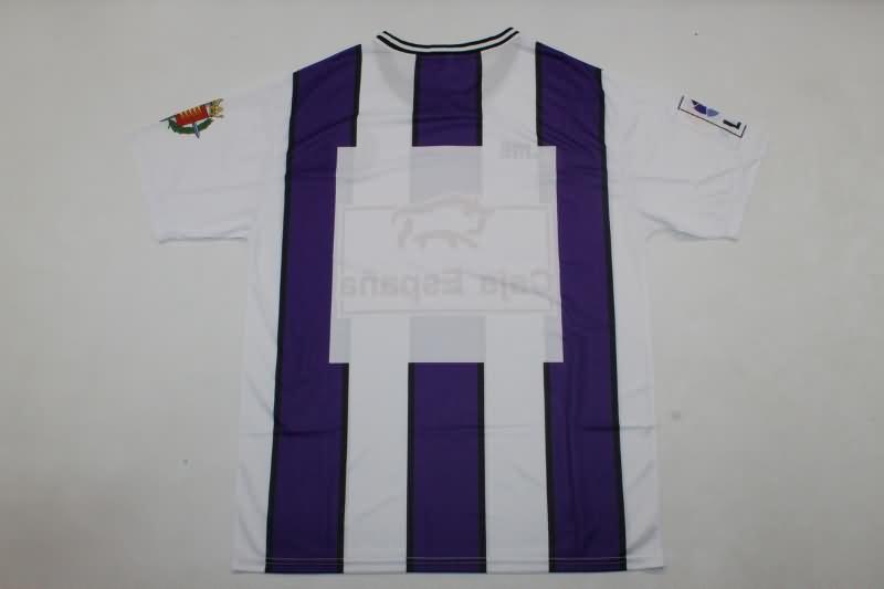 Thailand Quality(AAA) 1999/00 Valladolid Home Retro Soccer Jersey