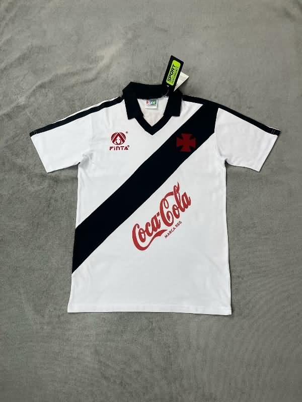 Thailand Quality(AAA) 1989 Vasco Da Gama Away Retro Soccer Jersey