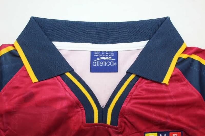 Thailand Quality(AAA) 2000 Venezuela Home Retro Soccer Jersey