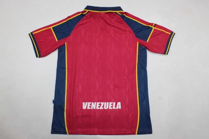 Thailand Quality(AAA) 2000 Venezuela Home Retro Soccer Jersey