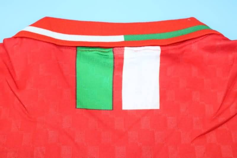 Thailand Quality(AAA) 1996/98 Wales Home Retro Soccer Jersey