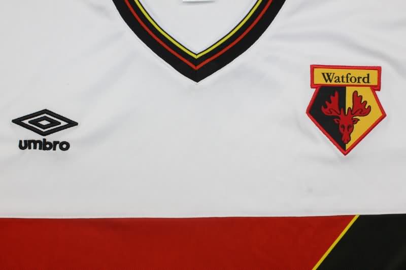 Thailand Quality(AAA) 1985/88 Watford Away Retro Soccer Jersey