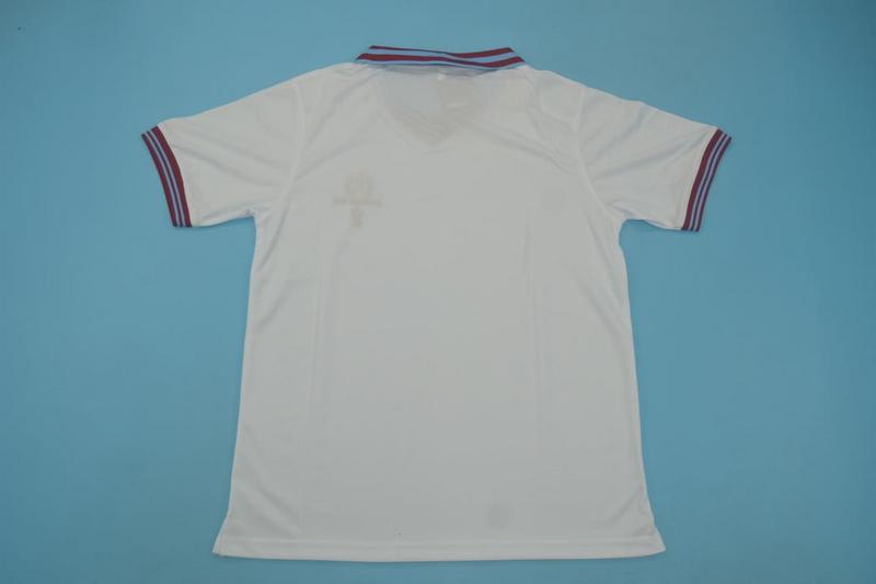 Thailand Quality(AAA) 1980 West Ham Away Retro Soccer Jersey