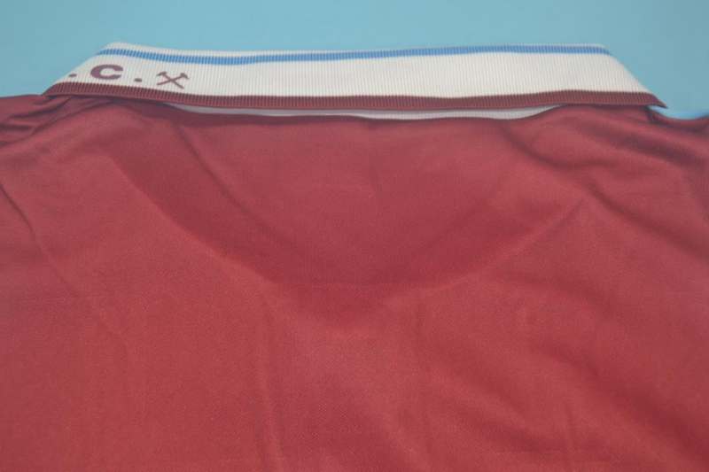 Thailand Quality(AAA) 1991/92 West Ham Home Retro Soccer Jersey