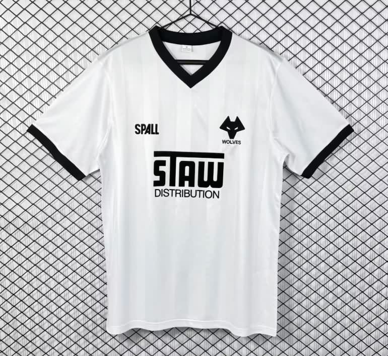 Thailand Quality(AAA) 1986/88 Wolves Away Retro Soccer Jersey Thailand Quality(AAA) 1986/88 Wolves Away Retro Soccer Jersey