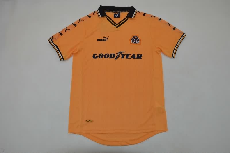Thailand Quality(AAA) 1998/99 Wolves Home Retro Soccer Jersey Thailand Quality(AAA) 1998/99 Wolves Home Retro Soccer Jersey
