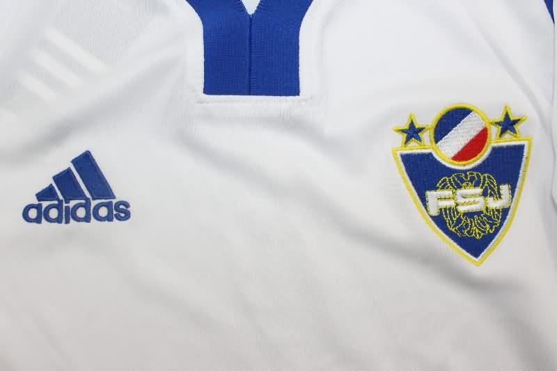 Thailand Quality(AAA) 2000 Yugoslavia Away Retro Soccer Jersey