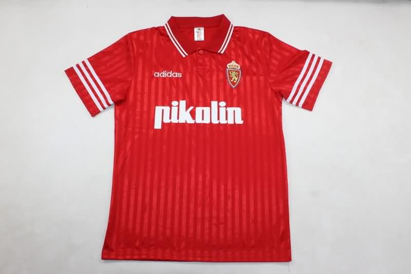 Thailand Quality(AAA) 1995/96 Zaragoza Away Retro Soccer Jersey