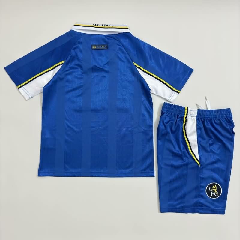 1997/99 Chelsea Home Kids Soccer Jersey And Shorts