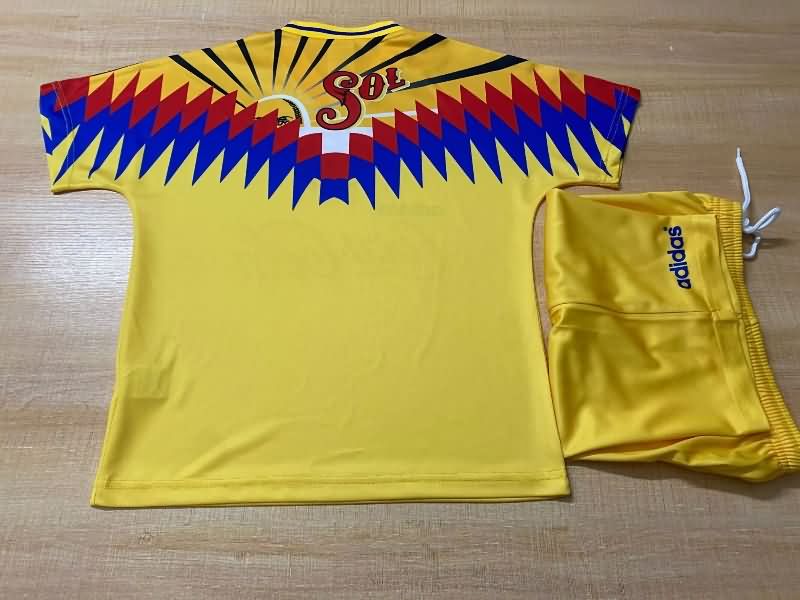 1995 Club America Home Kids Soccer Jersey And Shorts