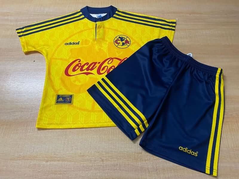 1998/99 Club America Home Kids Soccer Jersey And Shorts