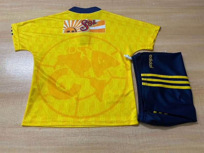 1998/99 Club America Home Kids Soccer Jersey And Shorts